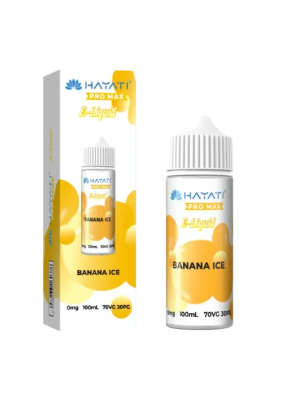 Banana Ice Hayati Pro Max 70/30 E-Liquid