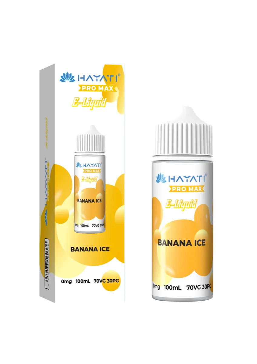 Banana Ice Hayati Pro Max 70/30 E-Liquid
