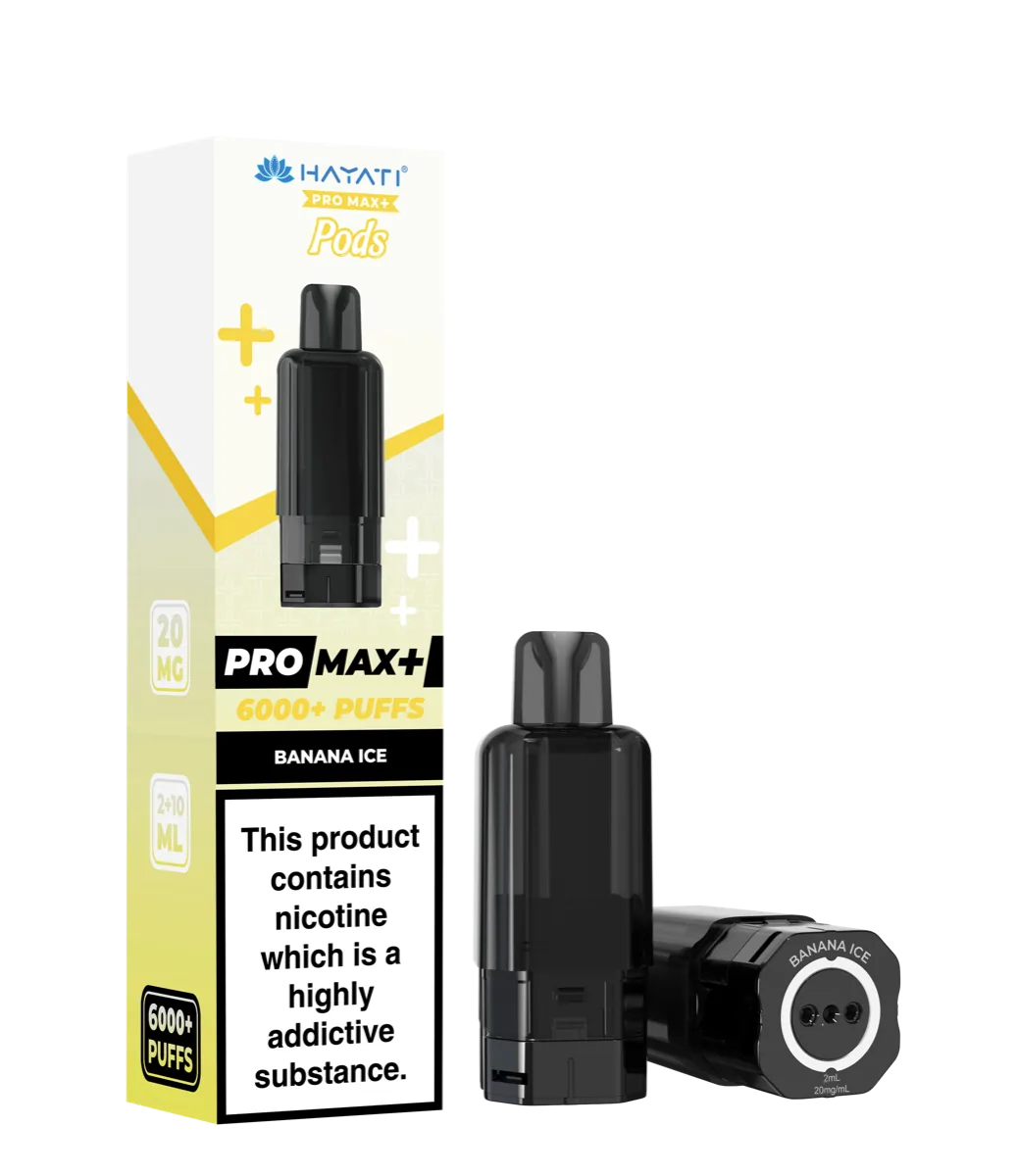 Banana Ice Hayati Pro Max Plus Pods