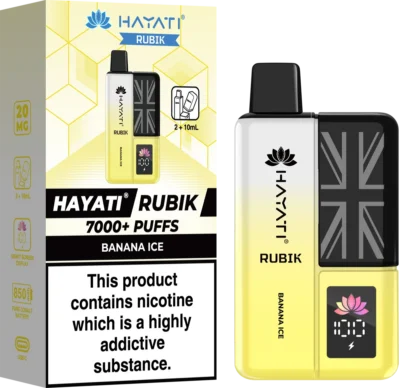 Banana Ice Hayati Rubik Prefilled Pod Kit