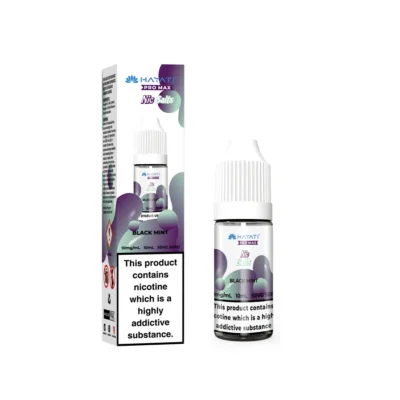Black Mint Hayati Pro Max nic salt, 10ml bottle and box, 10mg