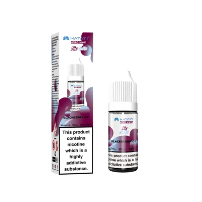 Blackberry Ice Hayati Pro Max nic salt, 10ml bottle and box