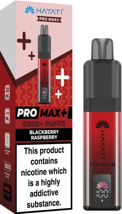 Blackberry Raspberry Hayati Pro Max Plus Pod Kit