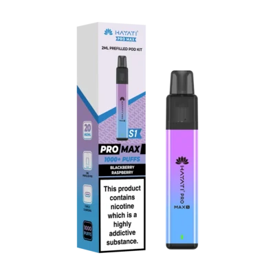 Blackberry Raspberry Hayati Pro Max S1 Prefilled Pod Kit