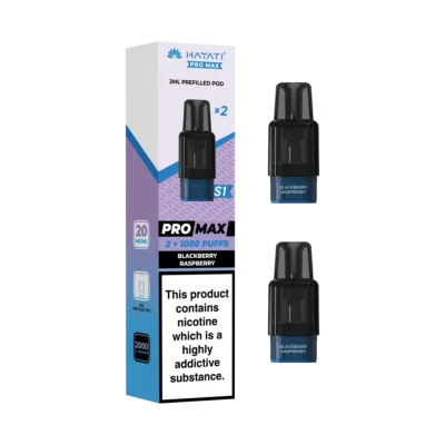 Blackberry Raspberry Hayati Pro Max S1 Pods