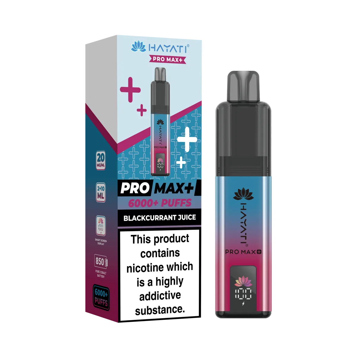 Blackcurrant Juice Hayati Pro Max Plus 6000 Pod Kit