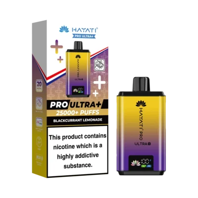 Blackcurrant Lemonade Hayati Pro Ultra Plus 25000 Prefilled Pod Kit