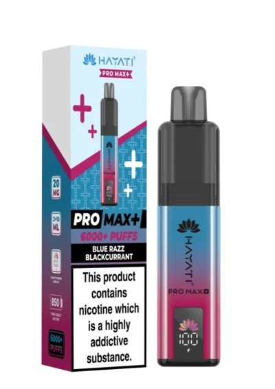 Blue Razz Blackcurrant Hayati Pro Max Plus Pod Kit