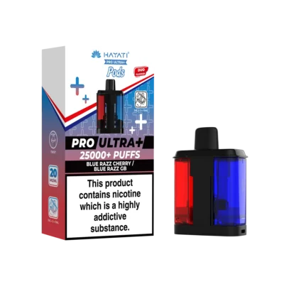 Blue Razz Cherry/Blue Razz GB Hayati Pro Ultra Plus 25K Pods