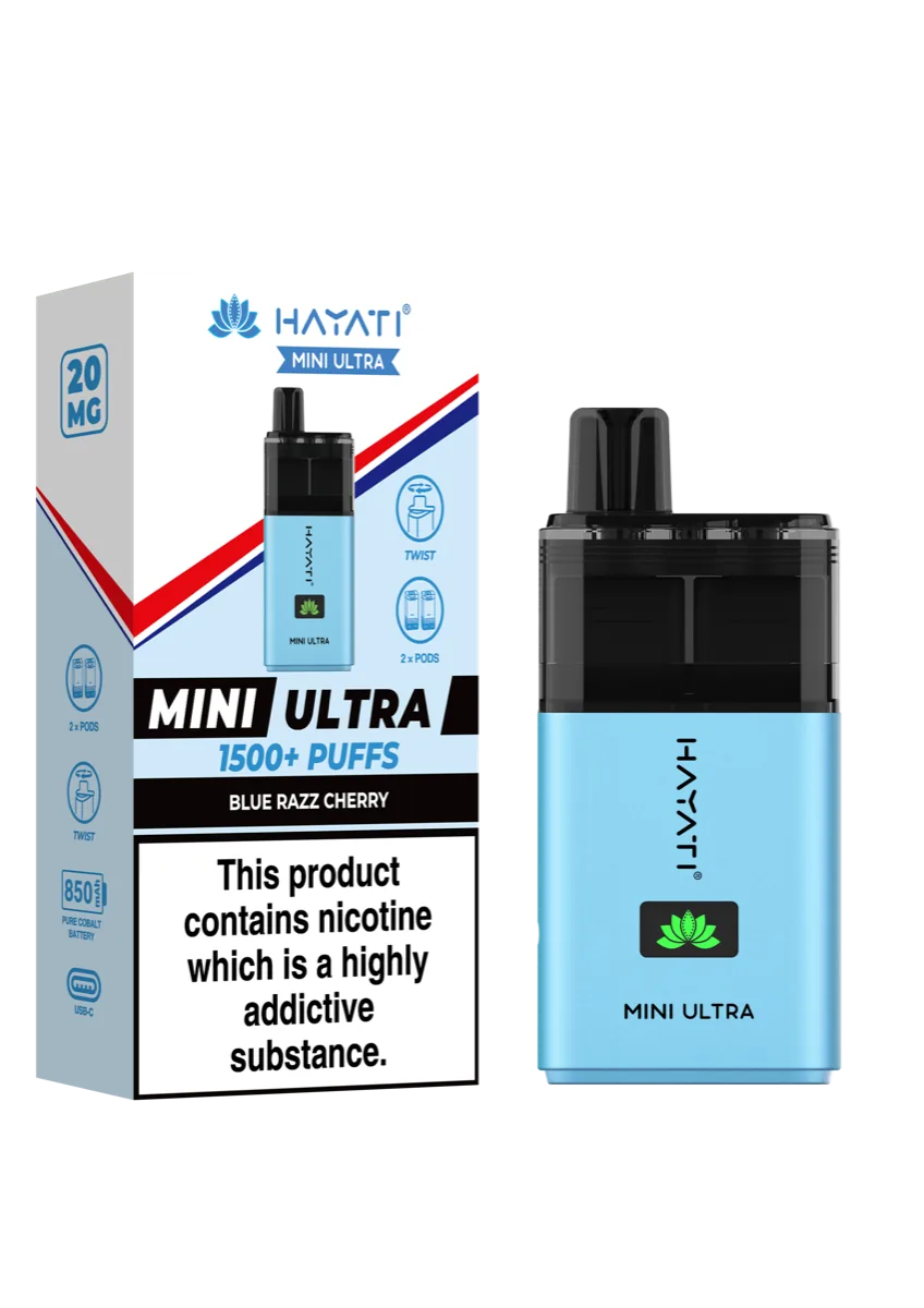 Blue Razz Cherry Hayati Mini Ultra Pod Kit