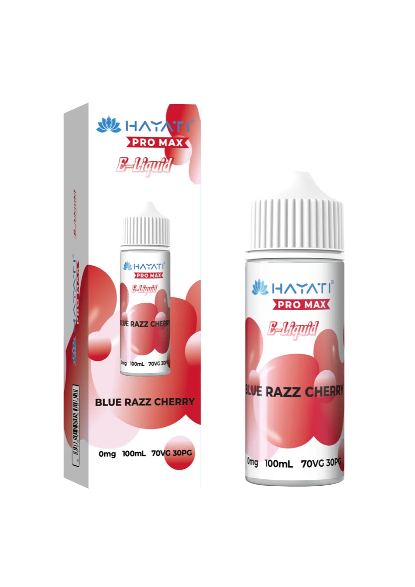 Blue Razz Cherry Hayati Pro Max 70/30 E-Liquid