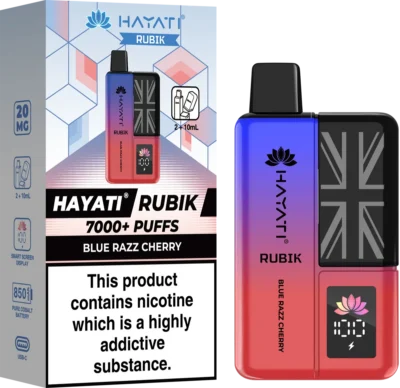 Blue Razz Cherry Hayati Rubik Prefilled Pod Kit