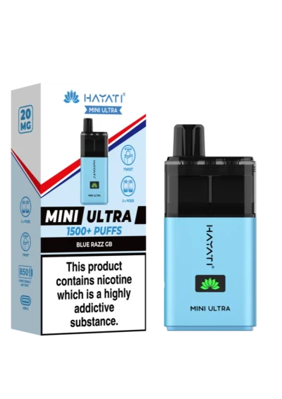Blue Razz GB Hayati Mini Ultra Pod Kit