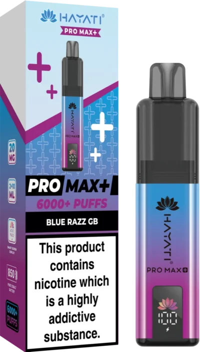 Blue Razz GB Hayati Pro Max Plus Pod Kit