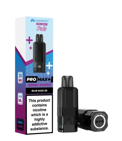 Blue Razz GB Hayati Pro Max Plus Pods