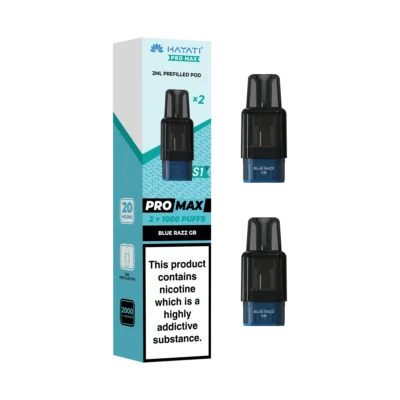 Blue Razz GB Hayati Pro Max S1 Pods