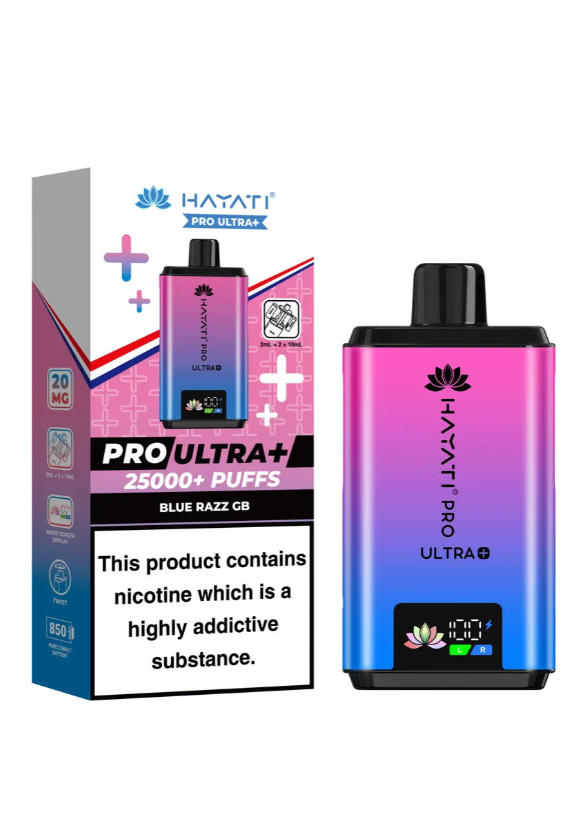 Blue Razz GB Hayati Pro Ultra Plus 25000 Prefilled Pod Kit