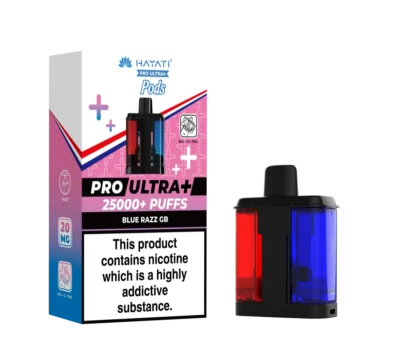 Blue Razz GB Hayati Pro Ultra Plus Pods