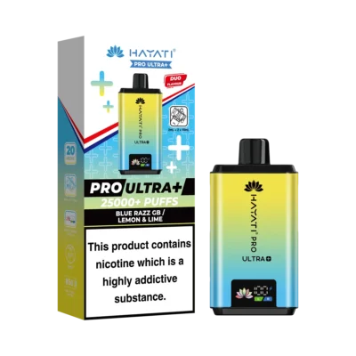 Blue Razz GB / Lemon Lime Hayati Pro Ultra Plus 25000 Prefilled Pod Kit