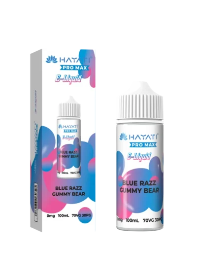 Blue Razz Gummy Bear Hayati Pro Max 70/30 E-Liquid