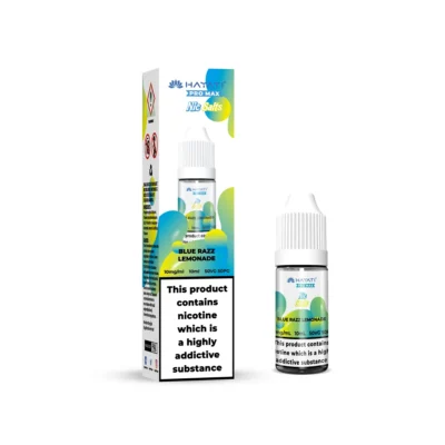 Blue Razz Lemonade Hayati Pro Max nic salt, 10ml bottle and box, 10mg