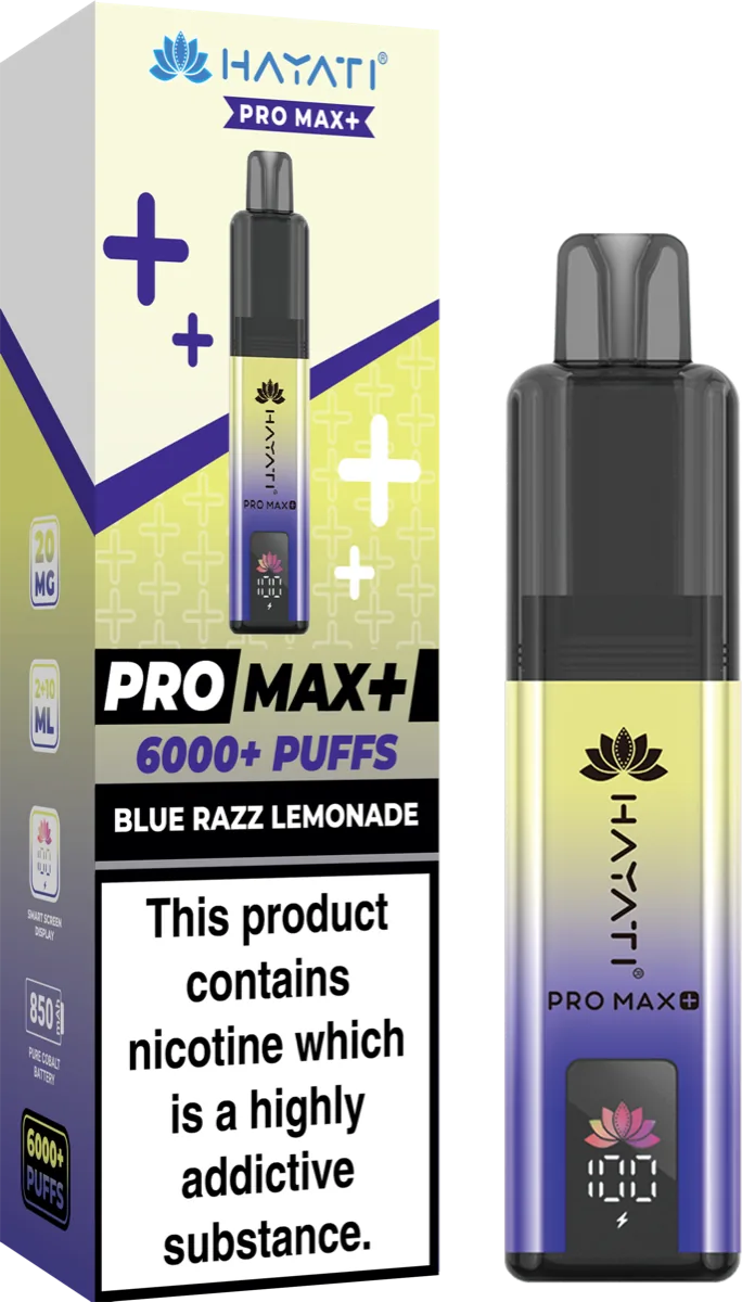 Blue Razz Lemonade Hayati Pro Max Plus Pod Kit