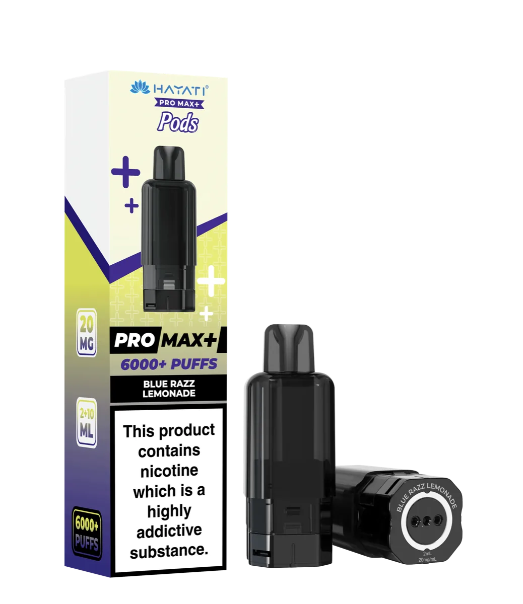 Blue Razz Lemonade Hayati Pro Max Plus Pods