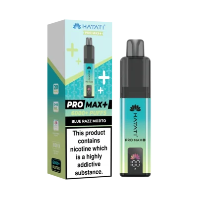 Blue Razz Mojito Hayati Pro Max Plus 6000 Pod Kit