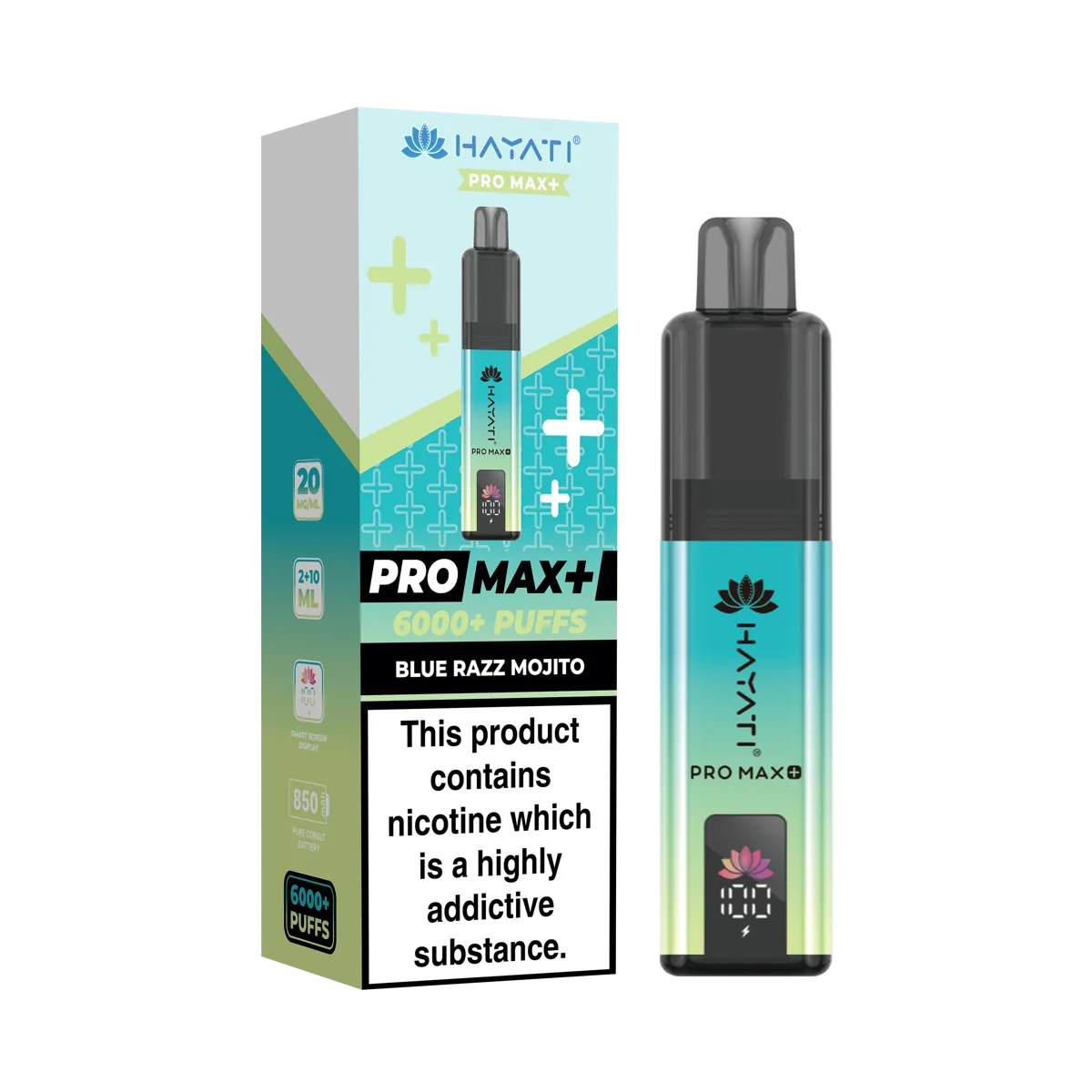 Blue Razz Mojito Hayati Pro Max Plus 6000 Pod Kit