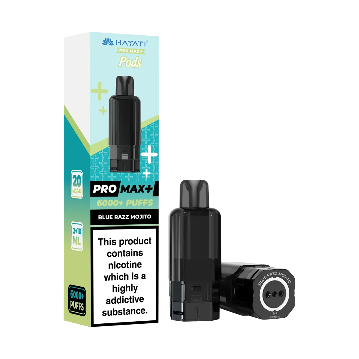 Blue Razz Mojito Hayati Pro Max Plus Pods