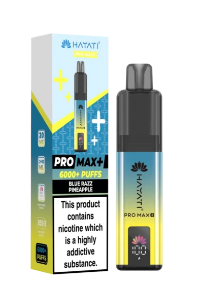 Blue Razz Pineapple Hayati Pro Max Plus Pod Kit