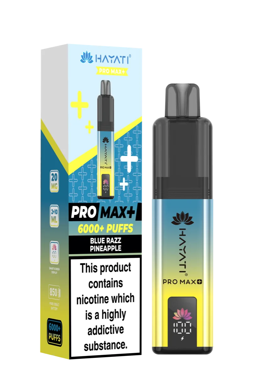 Blue Razz Pineapple Hayati Pro Max Plus Pod Kit