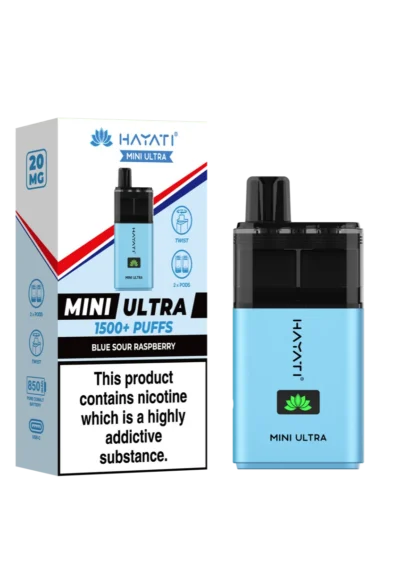 Blue Sour Raspberry Hayati Mini Ultra Pod Kit