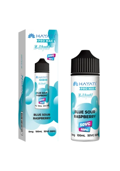 Blue Sour Raspberry Hayati Pro Max 50/50 Shortfill E-Liquid