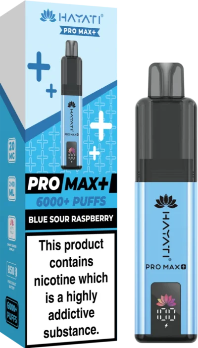 Blue Sour Raspberry Hayati Pro Max Plus Pod Kit