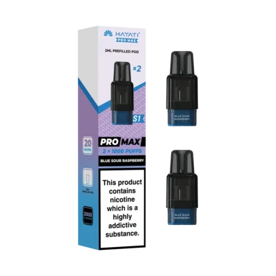 Blue Sour Raspberry Hayati Pro Max S1 Pods