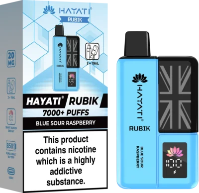 Blue Sour Raspberry Hayati Rubik Prefilled Pod Kit