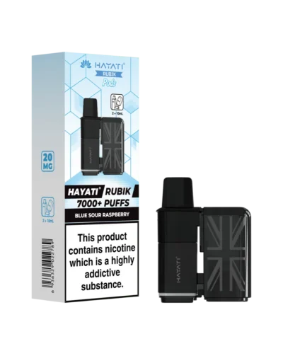 Blue Sour Raspberry Hayati Rubik Pods