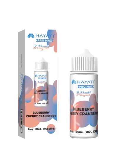 Blueberry Cherry Cranberry Hayati Pro Max 70/30 E-Liquid