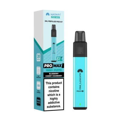 Blueberry Cherry Cranberry Hayati Pro Max S1 Prefilled Pod Kit