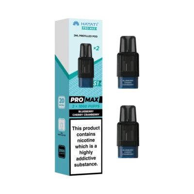 Blueberry Cherry Cranberry Hayati Pro Max S1 Pods