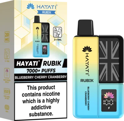 Blueberry Cherry Cranberry Hayati Rubik Prefilled Pod Kit
