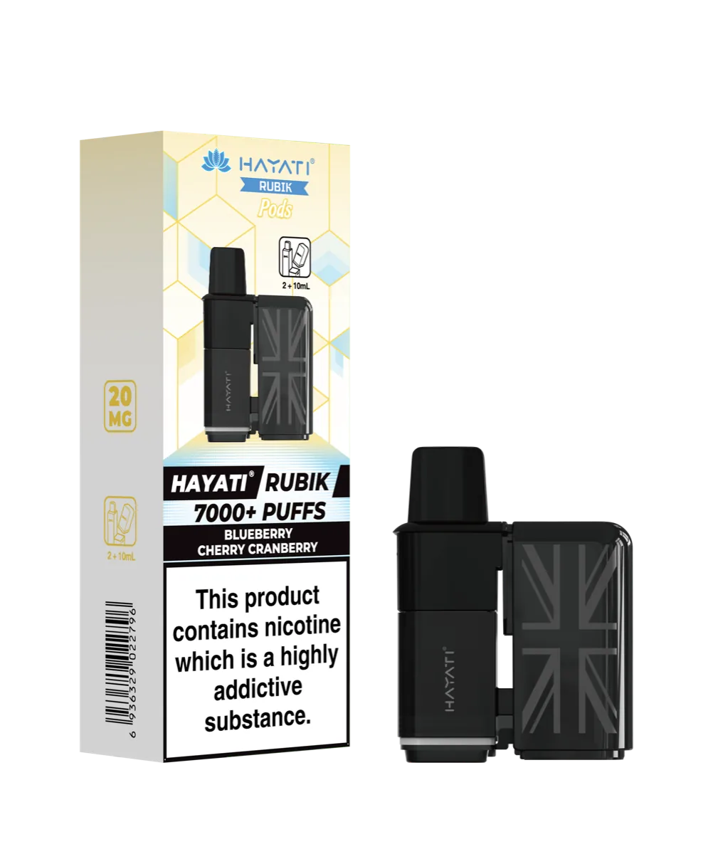 Blueberry Cherry Cranberry Hayati Rubik Pods