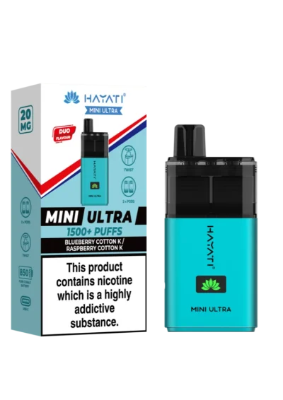 Blueberry Cotton K / Raspberry Cotton K Hayati Mini Ultra Pod Kit