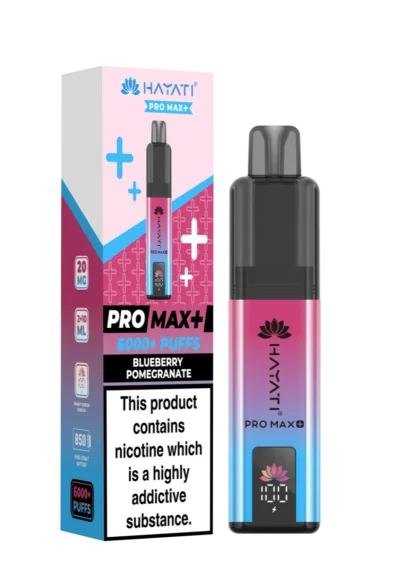 Blueberry Pomegranate Hayati Pro Max Plus Pod Kit