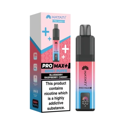 Blueberry Raspberry Cherry Hayati Pro Max Plus 6000 Pod Kit