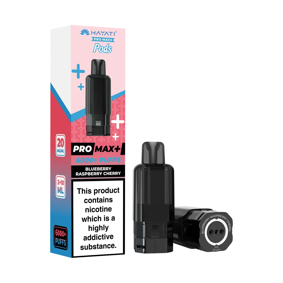 Blueberry Raspberry Cherry Hayati Pro Max Plus Pods