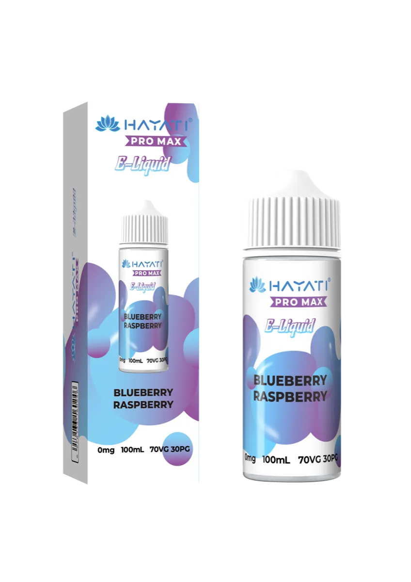 Blueberry Raspberry Hayati Pro Max 70/30 E-Liquid