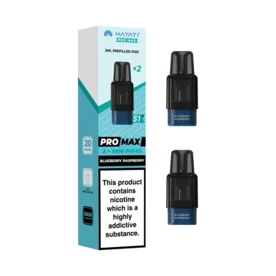 Blueberry Raspberry Hayati Pro Max S1 Pods