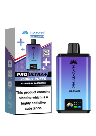 Blueberry Raspberry Hayati Pro Ultra Plus 25000 Prefilled Pod Kit